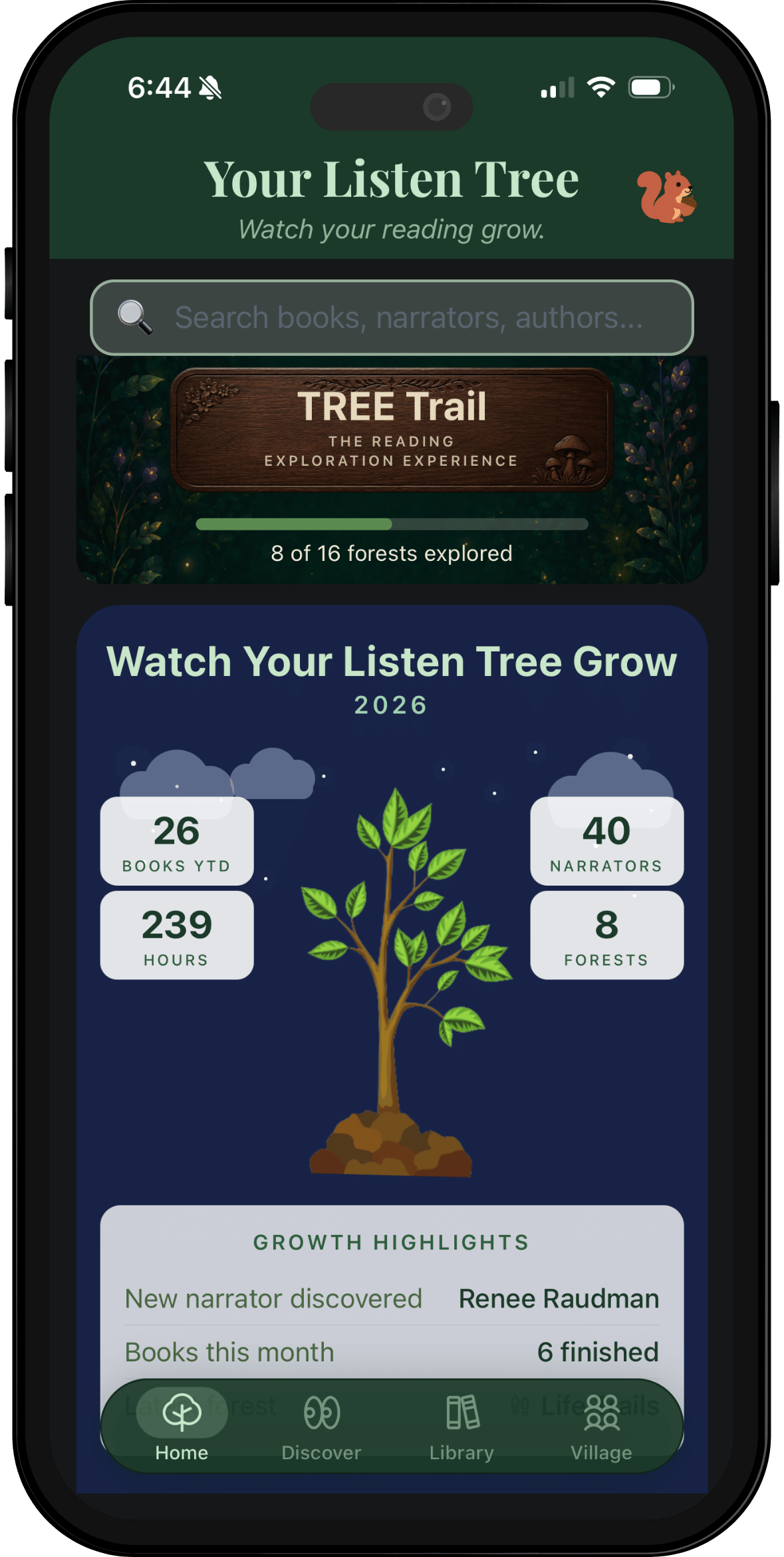 Watch your Listen Tree grow